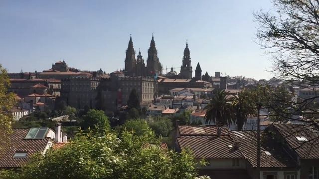 SANTIAGO DE COMPOSTELA: Parque de La Alameda смотреть онлайн