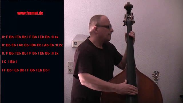 kontrabass pattern in F major смотреть онлайн