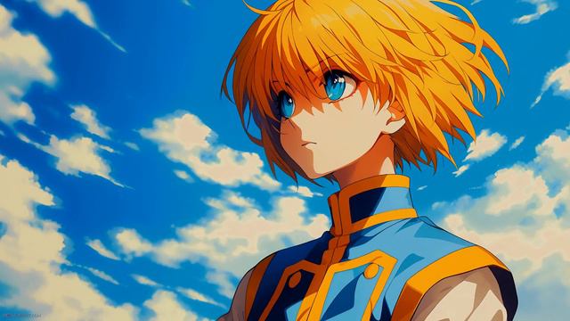Курапика | Kurapika Clouds Hunter X Hunter - Живые Обои