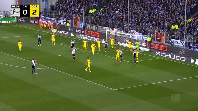 Arminia vs Borussia Dortmund 1-3 | All Goals and Highlights | Football Highlights TV смотреть онлайн