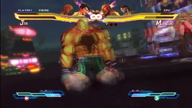 Street Fighter x Tekken Xbox360 HD Ken and Jin Kazama vs Vega and Marduk смотреть онлайн