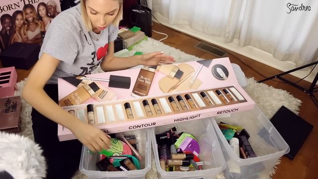 ❥Y'A PAS DE FIN 😩 | JE ME DÉBARRASSE DE MON MAKE UP смотреть онлайн
