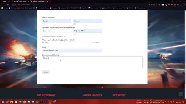 ◥WTTR◤ Filo Başvuru / War Thunder Türk Filosu /🚩filo.wttr.net /🌐WTTR.net смотреть онлайн