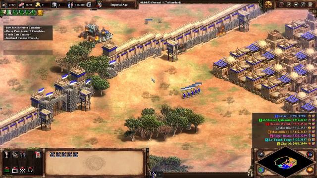 Age of Empires 2 DE 25th Anniversary Playthrough - Regicide Socotra 1P vs 7AI смотреть онлайн