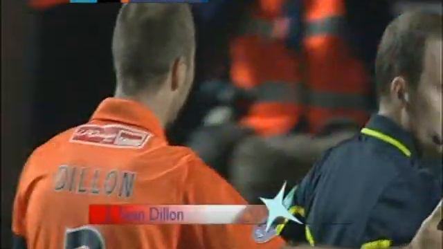 Dillon red card v Huns смотреть онлайн