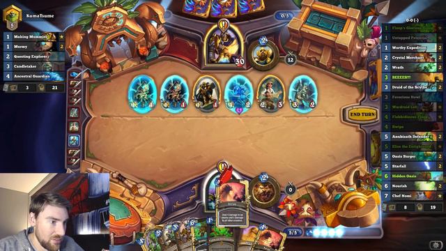 Nerfs Are Live! Nomi Quest Druid - Saviors Of Uldum Hearthstone смотреть онлайн