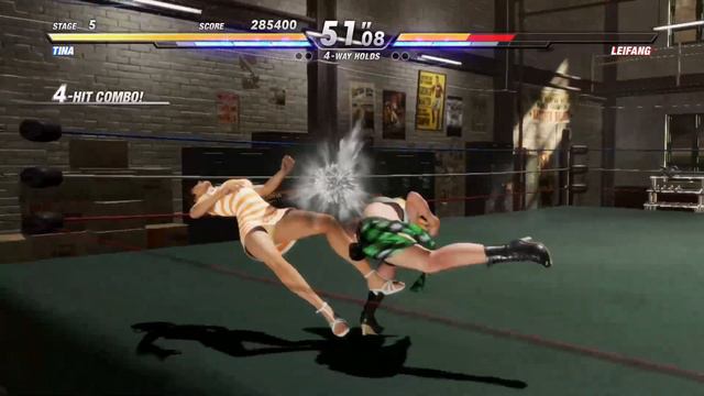 DOA6 Tina Arcade смотреть онлайн