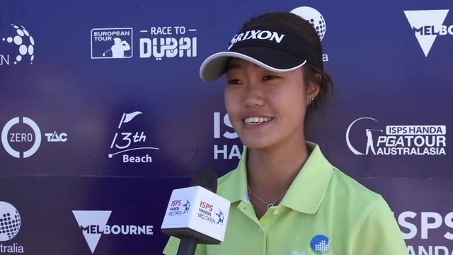 Grace Kim after Rd 1 at the 2019 #VicOpen смотреть онлайн