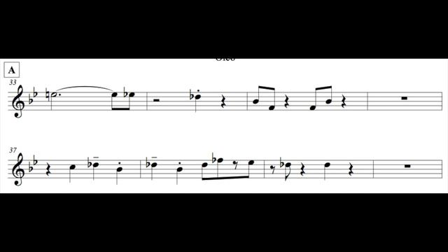 Miles Davis transcription—"Oleo" смотреть онлайн