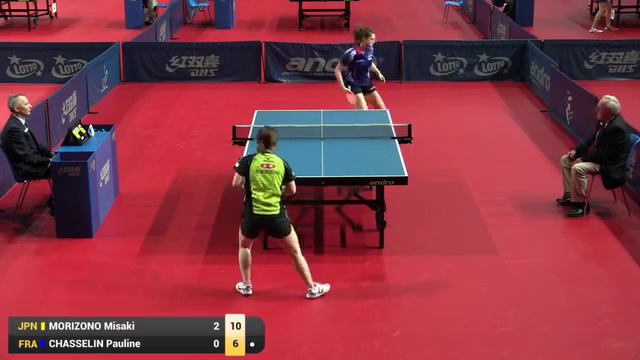 ITTF World Tour Polish Open 2016 R1 MORIZONO Misaki vs CHASSELIN Pauline смотреть онлайн