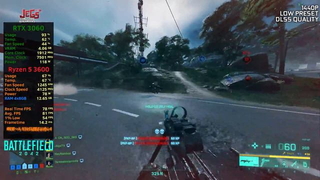 Battlefield 2042 | Ryzen 5 3600 + RTX 3060 | 1080p, 1440p, 4K benchmarks! смотреть онлайн