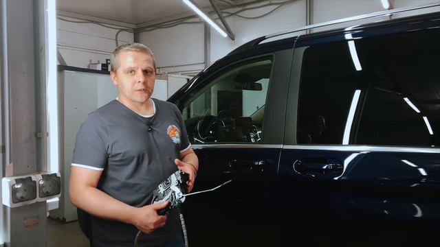 Mercedes V class Доводчики передних дверей смотреть онлайн