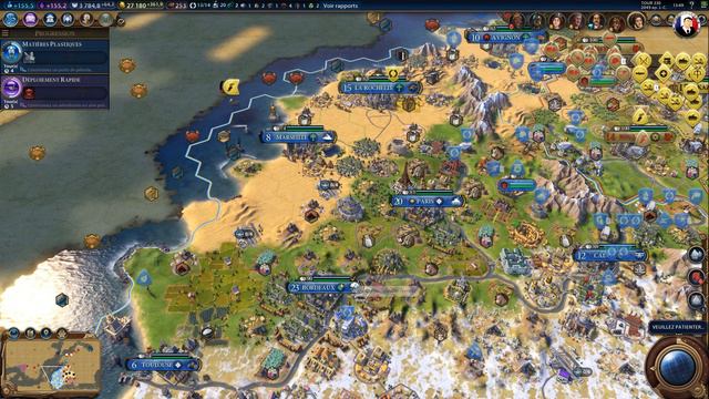 Civilization VI Let's Play #13 La Grande France Catherine De’ Medici - VICTOIRE Au Score !! смотреть онлайн