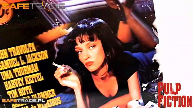 Pulp Fiction 3D Collectible poster Vintage [www.safetrade.pl] смотреть онлайн