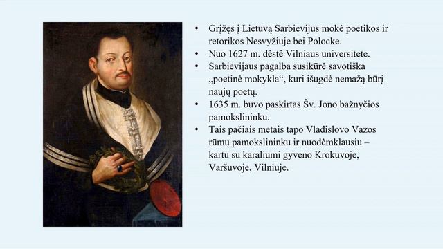 Baroko epocha I Motiejus Kazimieras Sarbievijus I LITERATŪROS AKCENTAI смотреть онлайн