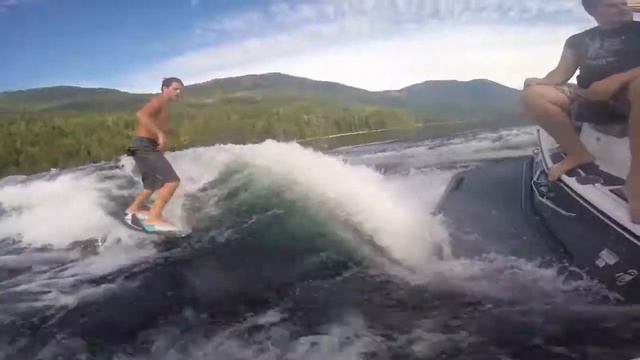 Morning Wake Surf Christina Lake смотреть онлайн