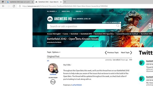 Battlefield 2042 Beta - ERROR CODES ALREADY? смотреть онлайн