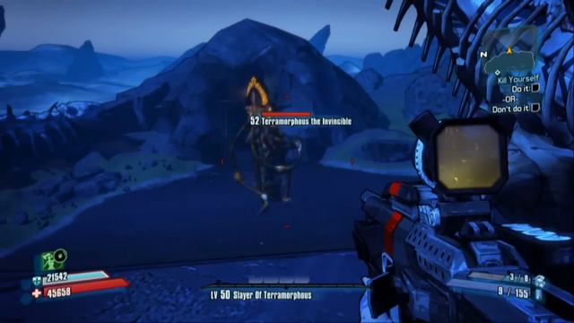 Borderlands 2 quick Siren Terramorphous The Invincible kill смотреть онлайн