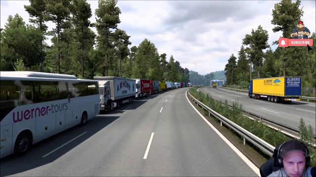 [ETS2 v1.45] Testdrive with Jazzycat Traffic Mods смотреть онлайн