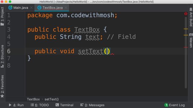 7- Creating Classes смотреть онлайн
