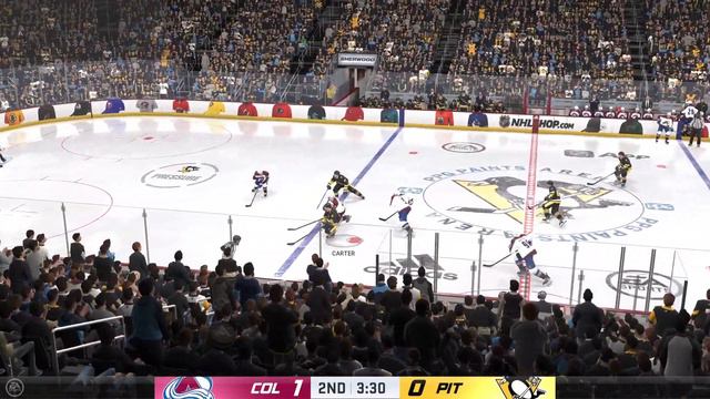 Pittsburgh Penguins vs Colorado Avalanche 10/26/2023 NHL 24 Gameplay смотреть онлайн