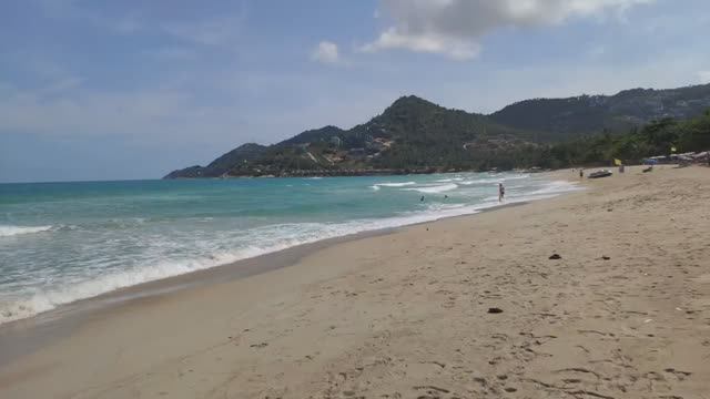 Тайланд, о.Самуй (Koh Samui), пляж Чавенг Ной (Chaweng Noi Beach). От рассвета до заката
