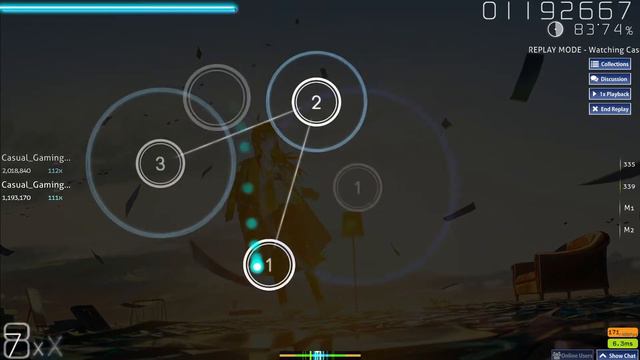 osu!| Wakeshima Kanon - Tsukinami [Nostalgia] смотреть онлайн