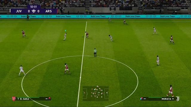 juventus-arsenal // pes2021 gameplay // R5 3600+RX 5800 (ultra settings) смотреть онлайн