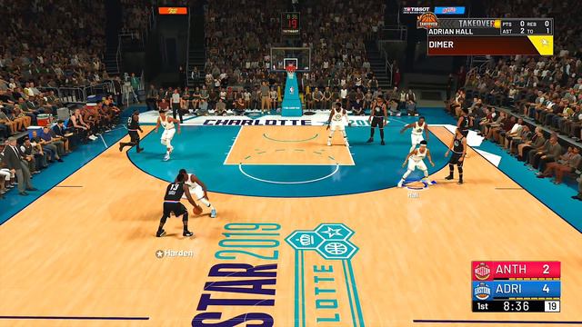 NBA 2K19 MyCAREER - 2019 All-Star Weekend! Adrian & Curry GOT BEEF!! смотреть онлайн
