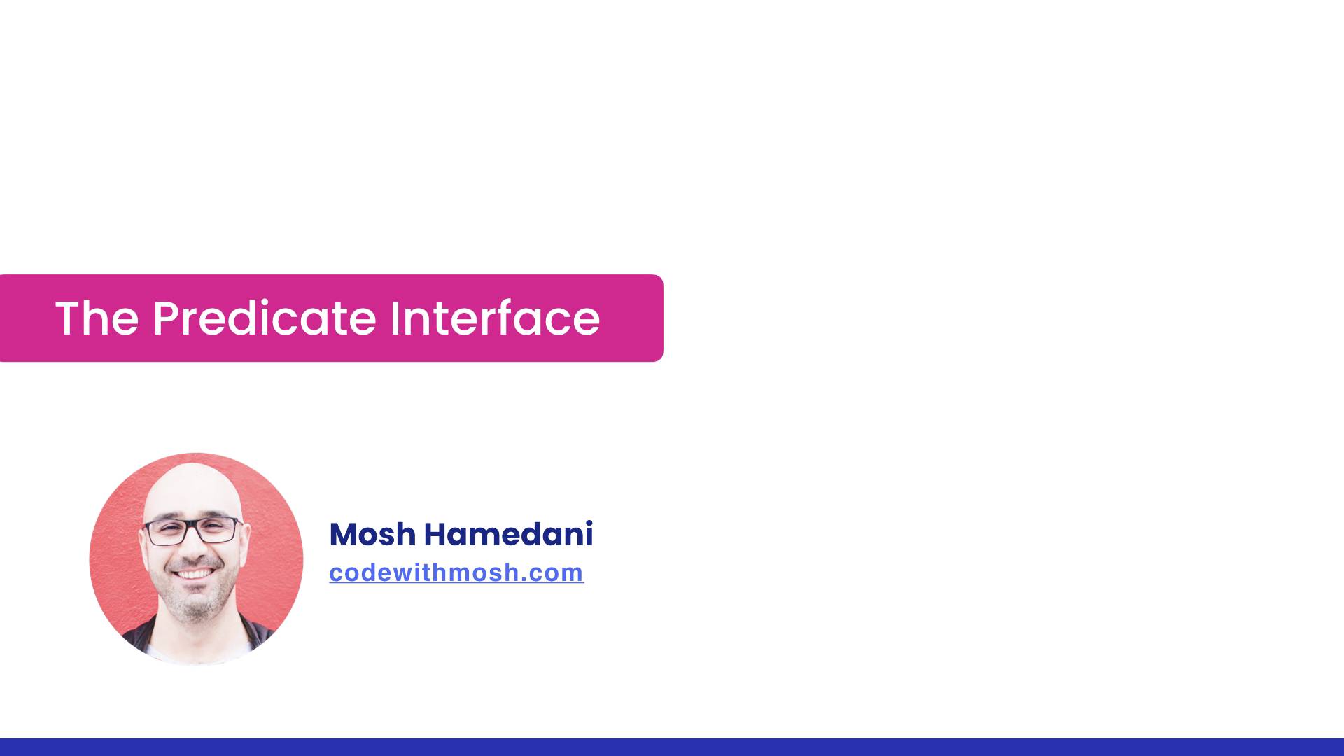 55- The Predicate Interface смотреть онлайн