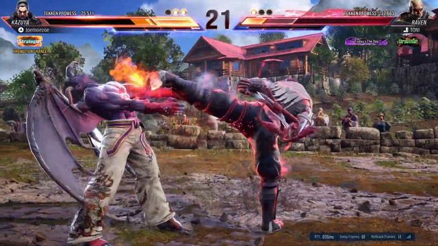 TEKKEN 8 - Closed Beta Test Joemoezoe (Kazuya) vs TONI (Raven) for fun смотреть онлайн
