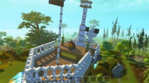 РЕАЛЬНЫЙ МИР МАЙНКРАФТ В СКРАП МЕХАНИК ! ИГРАЕМ В SCRAP MECHANIC !