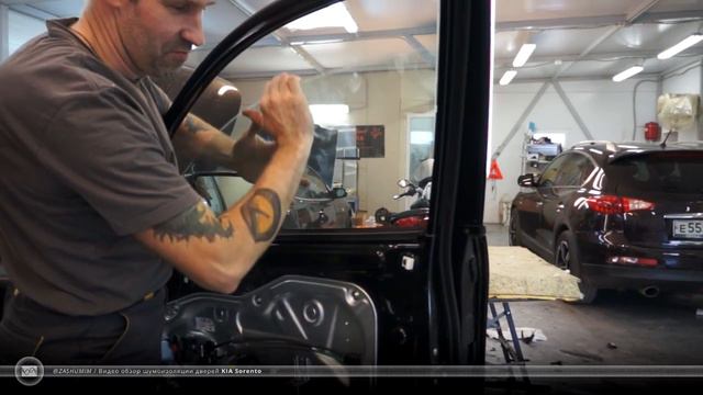 Шумоизоляция дверей в KIA SORENTO от А до Я. смотреть онлайн
