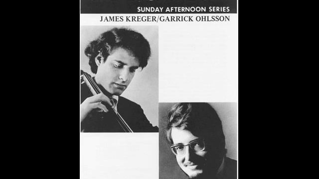 James Kreger and Garrick Ohlsson: Canteloube Bourée Auvergnate смотреть онлайн