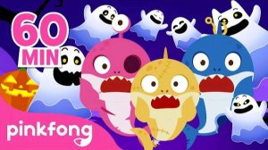 Scary 🎃Spooky Sea Monsters Follow Baby Shark Family! | Halloween Songs | Pinkfong Baby Shark