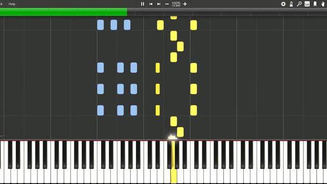 Alfred Basic Adult Piano Book level 1, page 67 Got Those Blues :: Synthesia MIDI File смотреть онлайн