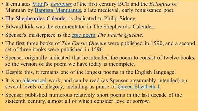 EDMUND SPENCER BIOGRAPHY AND WORKS