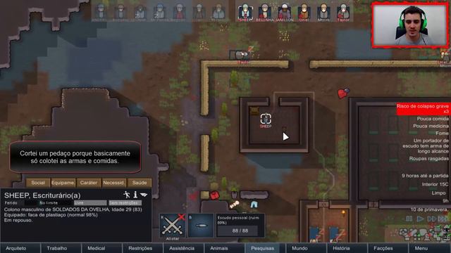 RimWorld Alpha 16 - DESTRUINDO A BASE VIZINHA! #30 ( GAMEPLAY / PC / PTBR PORTUGUÊS ) HD смотреть онлайн