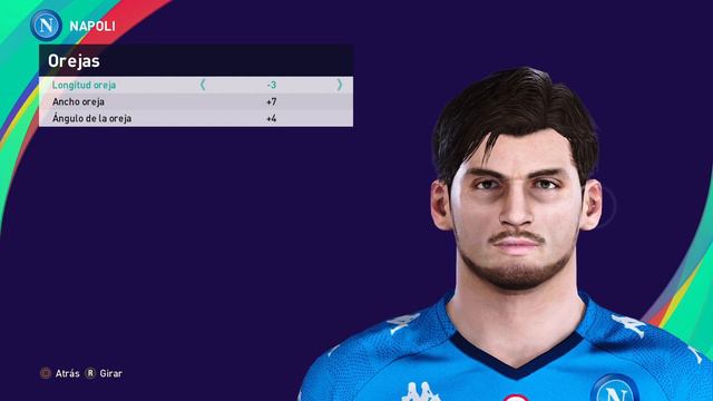 Face tutorial + Stats Kvaratskhelia | PES 2021 смотреть онлайн