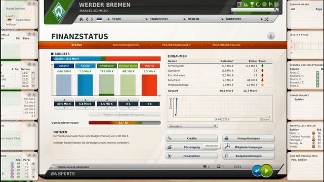 Lets Play Fussball Manager 12 Part 1 Eine neue Kariere beginnt смотреть онлайн