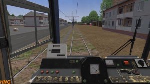 OMSI 2  На трамвае по Самаре Маршрут 8 Неполный