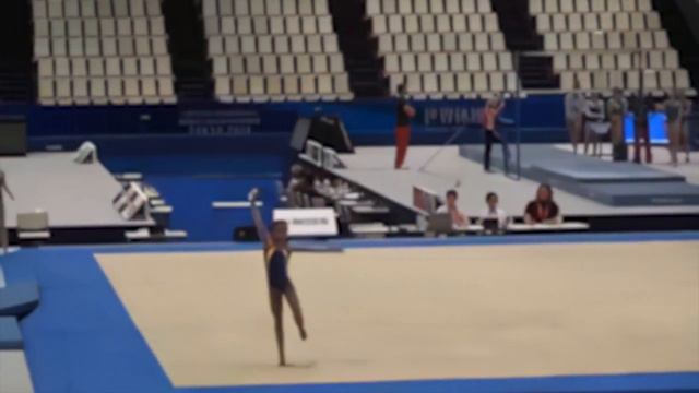 Diana Bulimar (ROU) 2011 Worlds PT FX смотреть онлайн