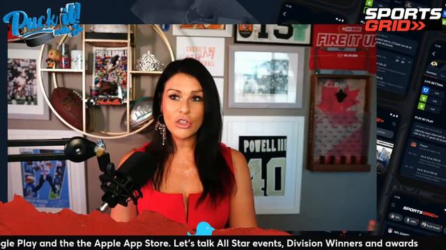 Puck It With Jo @SportsGrid @SportsGridTV 2/1/24 All Star, NHL Divisional Futures +  Awards