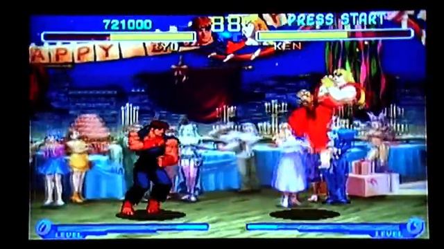 unlock evil ryu in street fighter alpha 3 in street fighter alpha anthology for the PS2, PART 2 OF смотреть онлайн