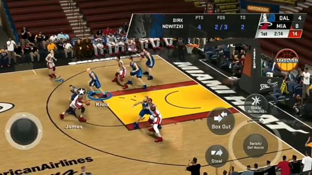 "Bron dunks on Dirk" (Marv Albert as commentator) смотреть онлайн