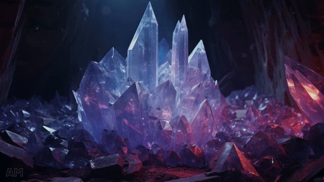CRYSTAL CAVES | 1 HOUR OF AMBIENT MUSIC AND CRYSTAL CAVE AMBIENCE | CHILL, STUDY, MEDITATION, D&D смотреть онлайн