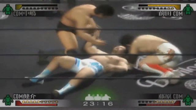 Wrestle Kingdom 2 GAMEPLAY - Sasaki and Katsuhiko Nakajima vs Yoshiaki Fujiwara and Akira Maeda смотреть онлайн