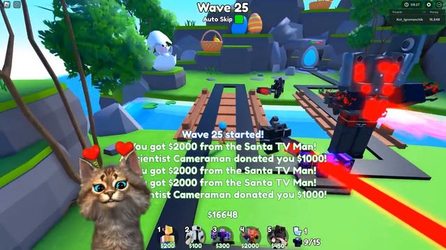 НОВЫЙ ГОДЛИ ТИТАН Toilet Tower Defense 🐰EASTER EVENT Mech Bunny Titan смотреть онлайн