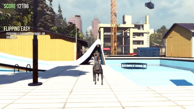 Goat Simulator- How To Be Michael Phelps смотреть онлайн