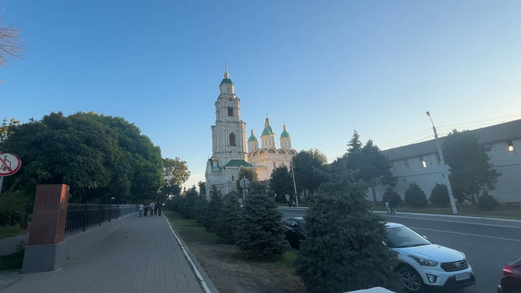 Астрахань, прогулка по центру города смотреть онлайн